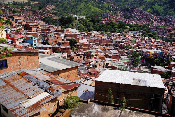 Berühmter Distrikt Von Medellin Kolumbien Südamerika — Stockfoto