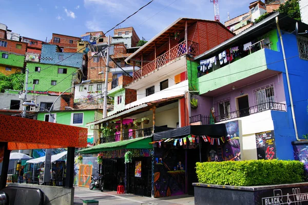 Beroemde District Van Medellin Colombia Zuid Amerika — Stockfoto