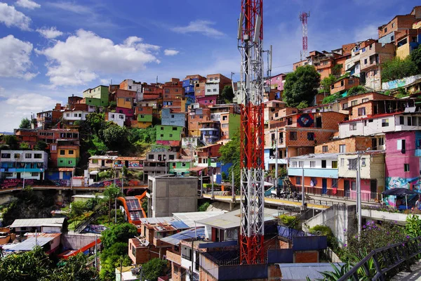 Beroemde District Van Medellin Colombia Zuid Amerika — Stockfoto