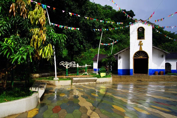 Церковь Минки Колумбии Южная Америка — стоковое фото