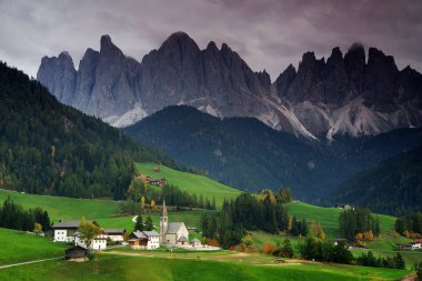 Val di Funes, Trentino Alto Adige, İtalya, Avrupa