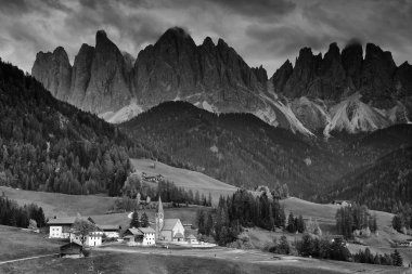 Val di Funes, Trentino Alto Adige, İtalya, Avrupa