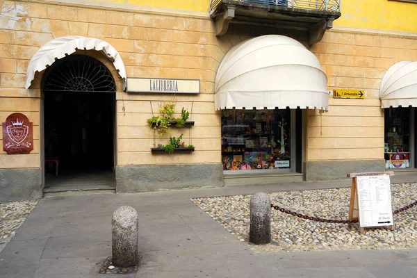 Architektur Des Iseo Italien Iseo Ist Eine Seestadt Lombardei Und — Stockfoto