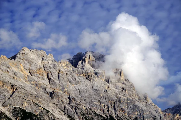 Alpejskie Krajobrazy Sorapis Grupy Dolomity Włochy Europa — Zdjęcie stockowe