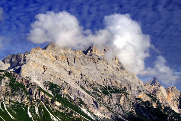 Alpejskie Krajobrazy Sorapis Grupy Dolomity Włochy Europa — Zdjęcie stockowe