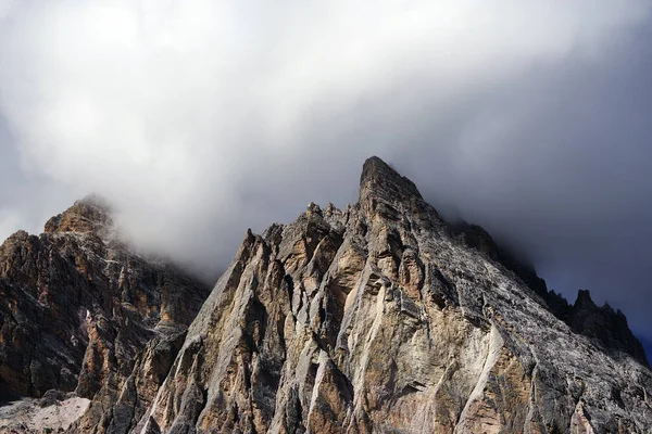 Alpejskie Krajobrazy Grupy Dolomity Włochy — Zdjęcie stockowe