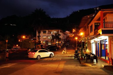 Buenavista'ın Mimarisi Antioquia, Kolombiya, Güney Amerika