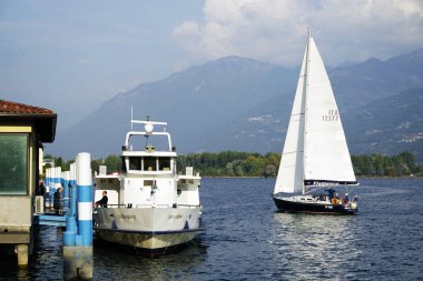 Yatçılık Iseo Gölü, İtalya, Europe