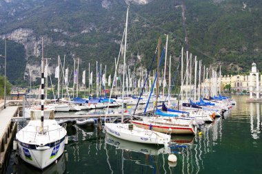 Riva del Garda, İtalya, Avrupa'nın ünlü tatil