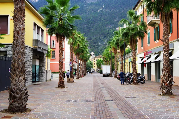 Riva Del Garda Talya Avrupa Nın Ünlü Tatil — Stok fotoğraf