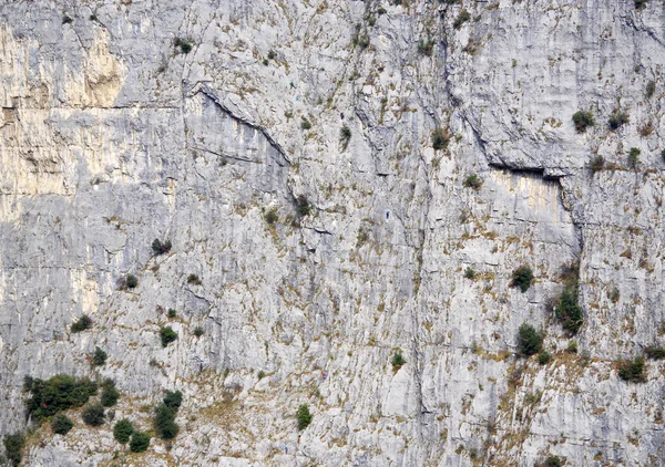 Alpinists Climbing Big Wall Trentino Italy Europe — Stock Photo, Image