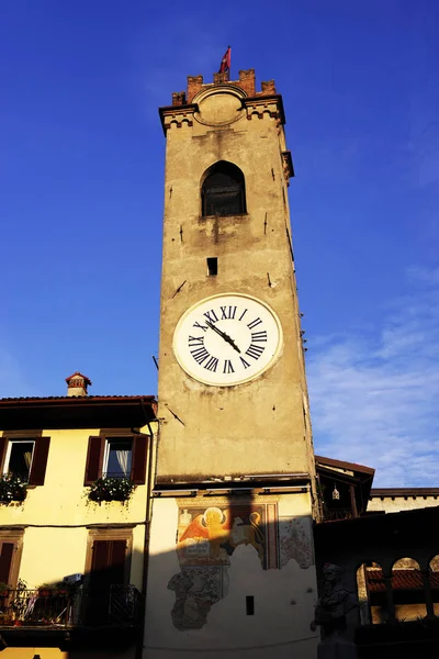 Architectonische Details Lovere Resort Lake Iseo Italië Europa — Stockfoto