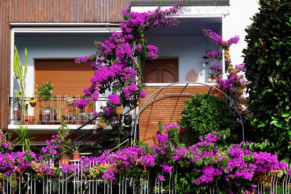 Detalhe Arquitetônico Iseo Resort Itália Europa — Fotografia de Stock