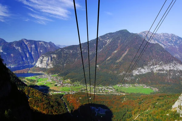 Krippenstein Teleferik Obertraun Avusturya Avrupa Nın — Stok fotoğraf