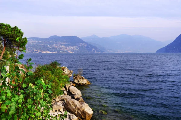 Λίμνη Ισέο Ιταλία Ευρώπη — Φωτογραφία Αρχείου