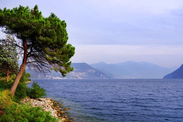 Lago Iseo Italia Europa — Foto de Stock