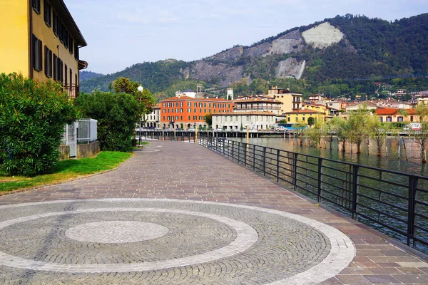 Sarnico Resort Ufer Des Iseosees Italien Europa — Stockfoto