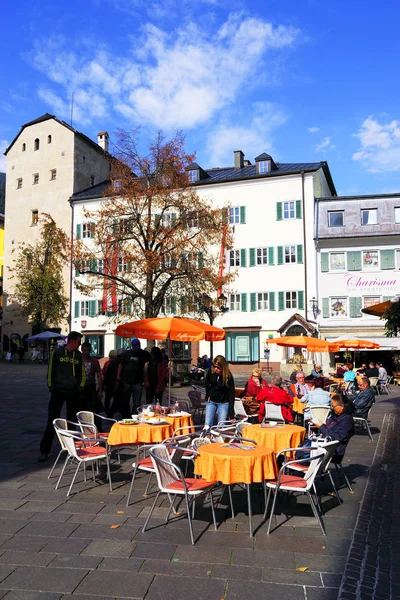 Zell See Cidade Velha Capital Administrativa Estado Salzburgo Áustria — Fotografia de Stock