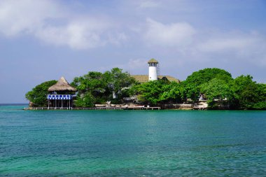 Isla Grande, Rosario adalar, Kolombiya, Güney Amerika