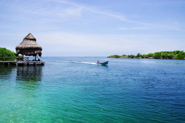 Isla Grande, Rosario adalar, Kolombiya, Güney Amerika
