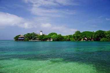 Isla Grande, Rosario adalar, Kolombiya, Güney Amerika