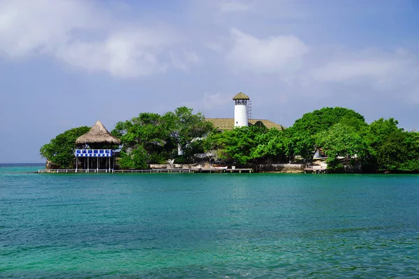 Isla Grande Rosario Skärgård Colombia Sydamerika — Stockfoto