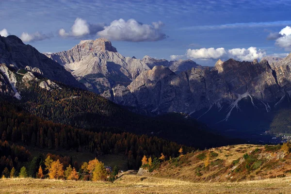 Vista Panorámica Dolomiti Alrededor Cortina Ampezzo Italia Europa — Foto de Stock