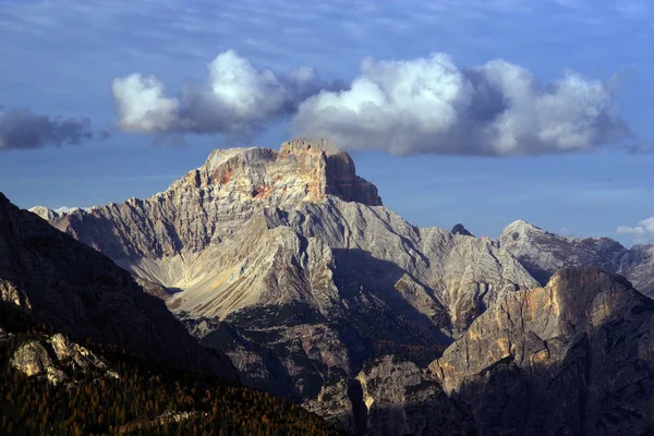 Panoramautsikt Över Dolomiti Runt Cortina Ampezzo Italien Europa — Stockfoto