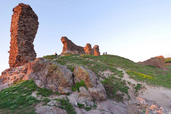 Středověká Pevnost Siria Okrese Arad Rumunsko Evropa — Stock fotografie