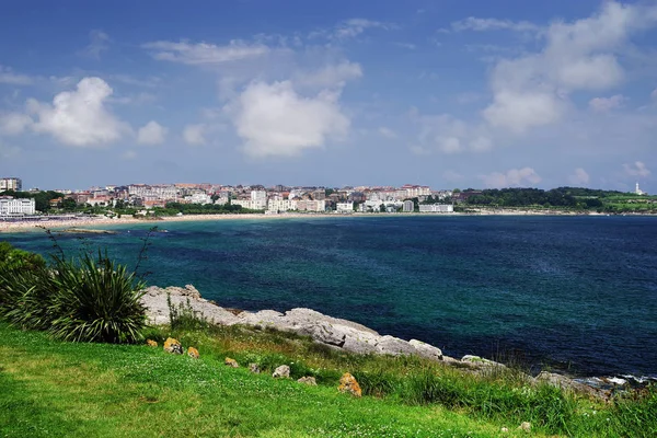 Sommerlandschaft Der Kantabrischen Küste Santander Spanien Europa — Stockfoto