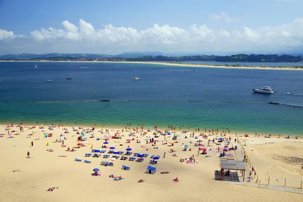 Santander Resort Cantabrian Sahili Spanya Avrupa — Stok fotoğraf