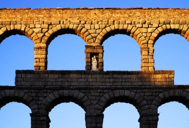 Segovia, İspanya ' nın Roma su kemeri Dünya Miras Unesco, Europe tarafından ilan