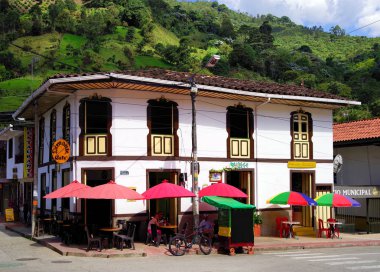 Bogota, Kolombiya, Güney Amerika'nın mimarisi