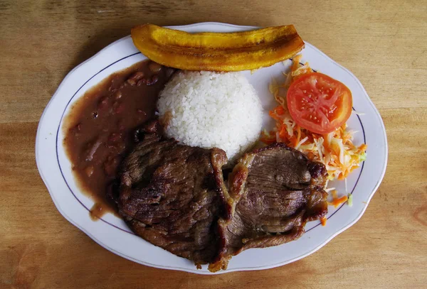 Patacon or toston, traditional colombian food