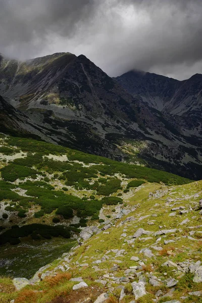 Krajobraz Wiosenny Górach Retezat Rumunia Europa — Zdjęcie stockowe