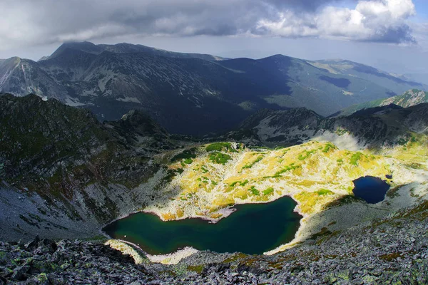 Frühling Bewölkte Landschaft Retezat Berge Rumänien Europa — Stockfoto