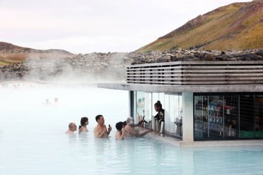 Blue Lagoon, İzlanda, Avrupa 'da jeotermal banyolar