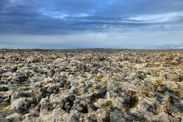 Volcanic Landscape Blue Lagoon Iceland Europe — Stock Photo, Image