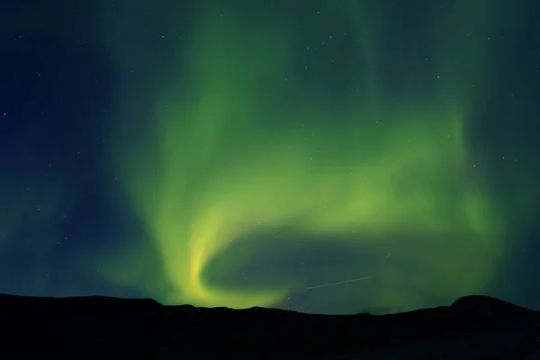 Aurora Borealis Izlandon Európában — Stock Fotó