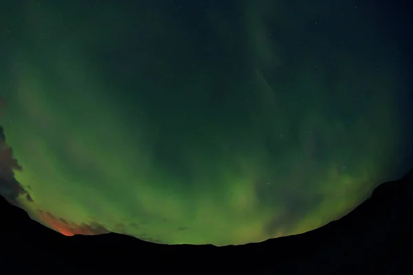 Aurora Borealis Исландии Европа — стоковое фото
