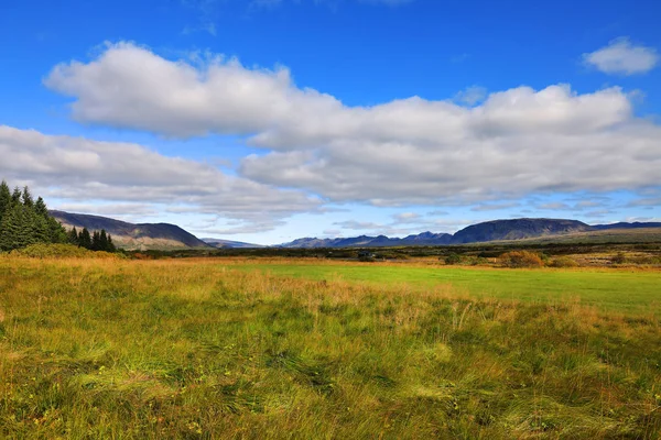 Εθνικό Πάρκο Pingvellir Στην Ισλανδία Ευρώπη — Φωτογραφία Αρχείου