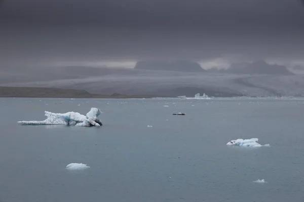 Paisagem Tempestuosa Jokullsarlon Islândia Europa — Fotografia de Stock