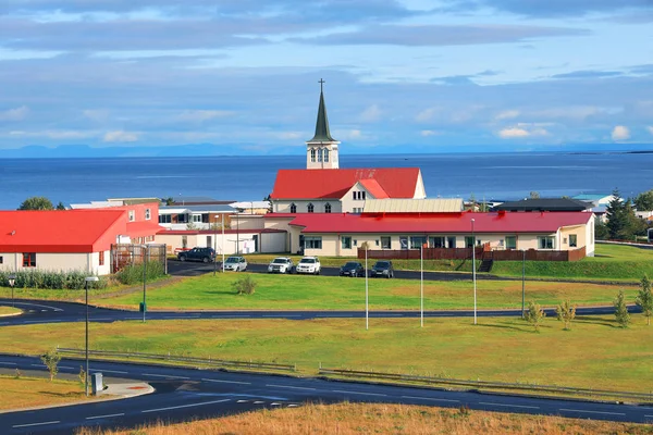 Grundarfjordur Village North Snaefellsnes Peninsula West Iceland Europe — 图库照片