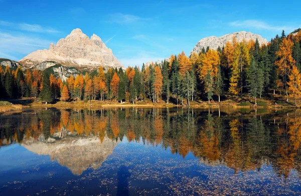 Tre Cime Three Peaks Lavaredo Drei Zinnen Three Most Famous — Stock Photo, Image