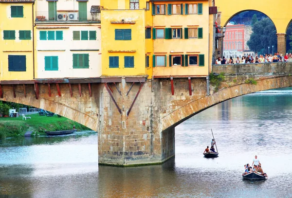 Rio Arno Florença Italia — Fotografia de Stock