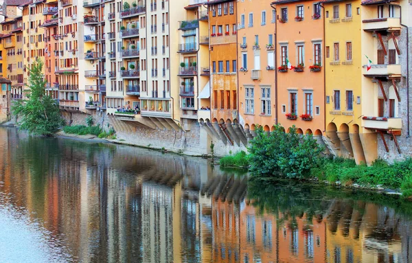 Der Arno Florenz Italien — Stockfoto