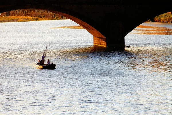 Floden Arno Florens Italien — Stockfoto