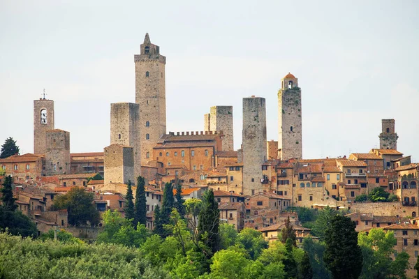 San Gimignano Medieval Village Italy Europe — Stock Photo, Image