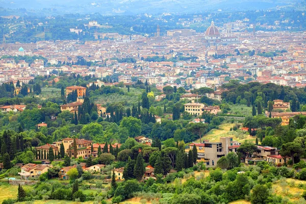 Вид Флоренцію Італія — стокове фото