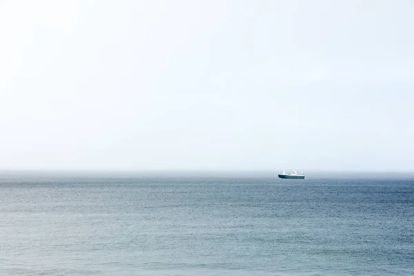 Burzliwy Icelandyjski Krajobraz Plaży Skardsvik Islandii Europa — Zdjęcie stockowe